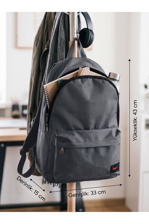 Waterproof Fabric Backpack with Foam Padding, Suitable for Everyday Use