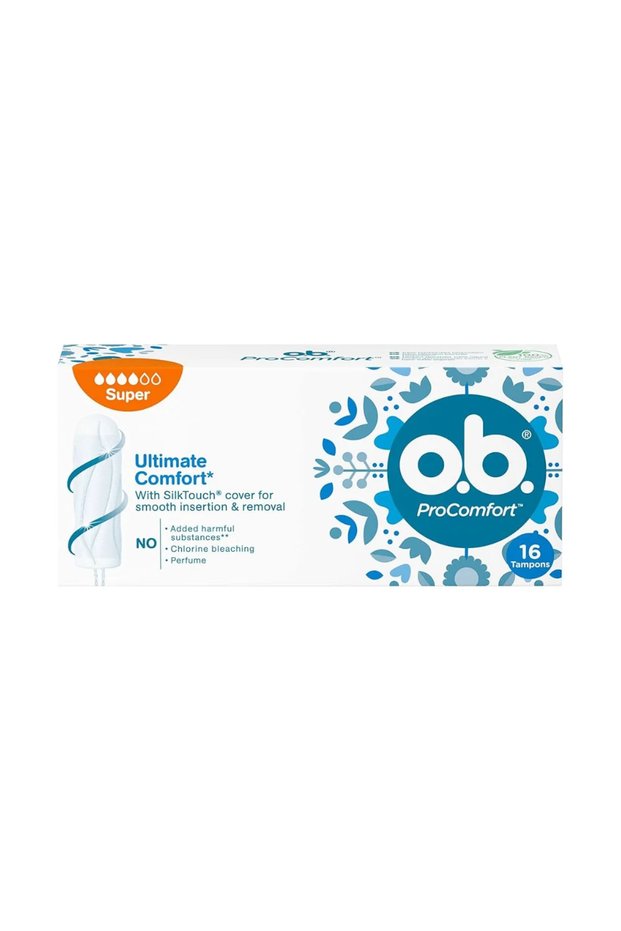 Johnson's OB Super Absorbency Tampons 16s