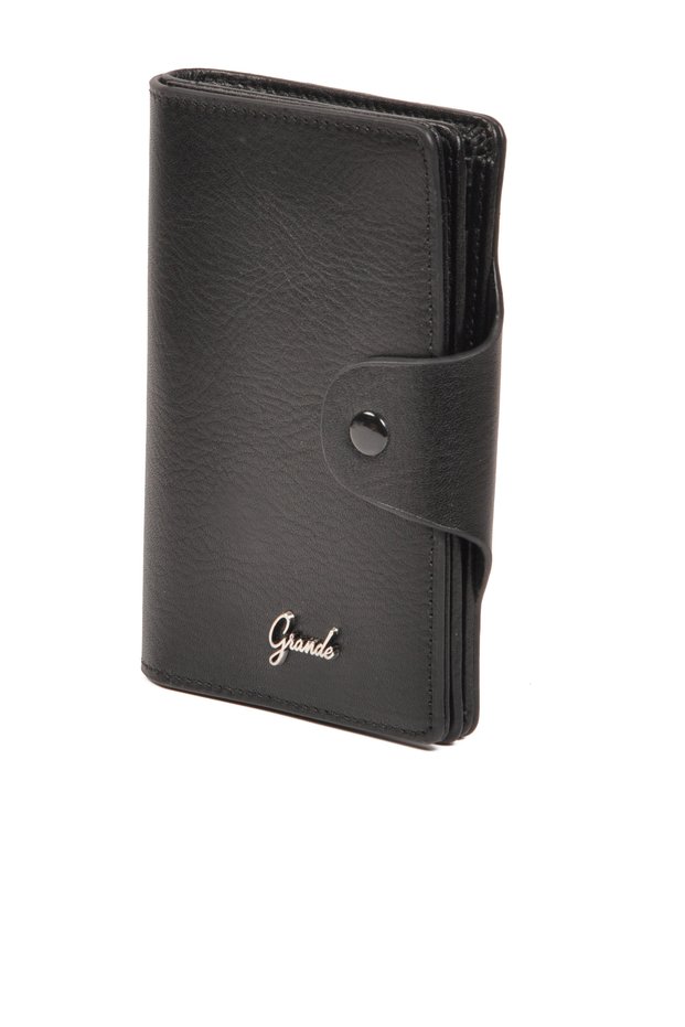 Men's Card Holder 2745 Wallet, Black