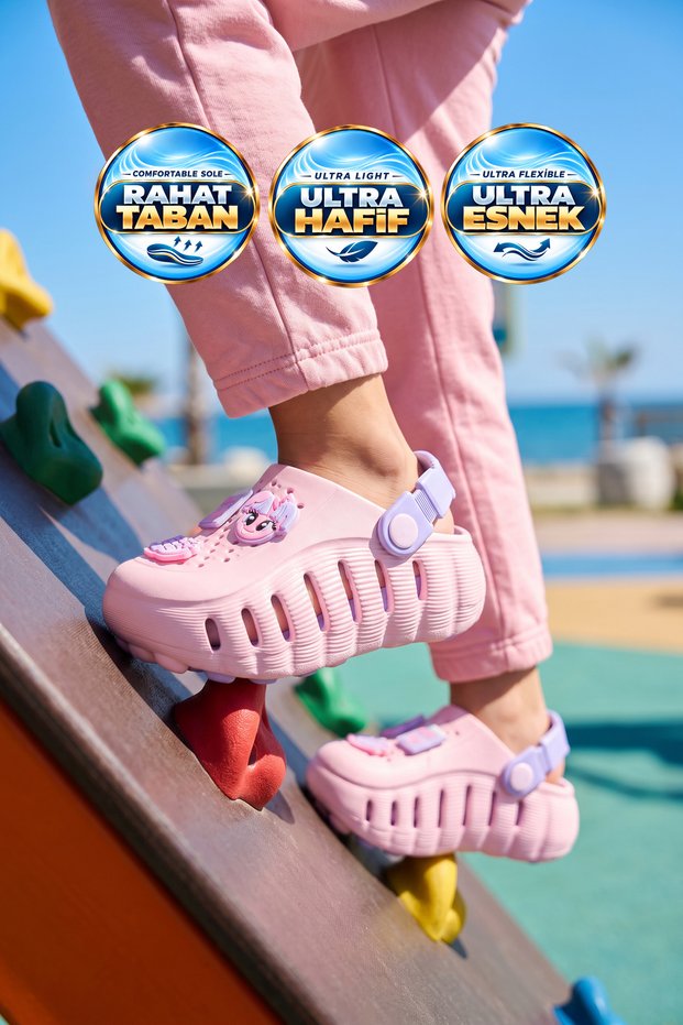 Children's Slippers 2504 Pink-Lilac