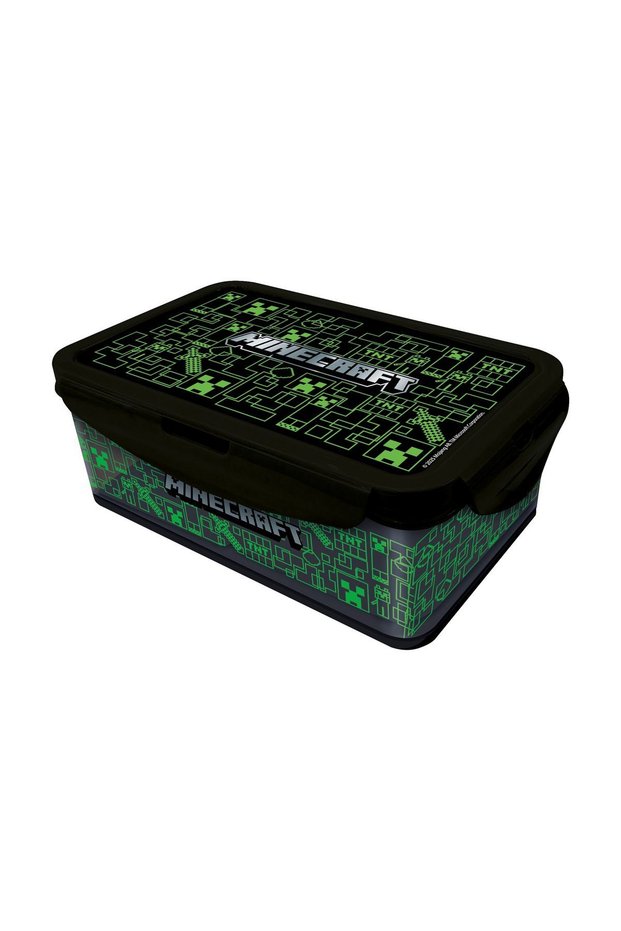 Minecraft Iconicmono Rectangular Food Container, 1190 ml, 31382