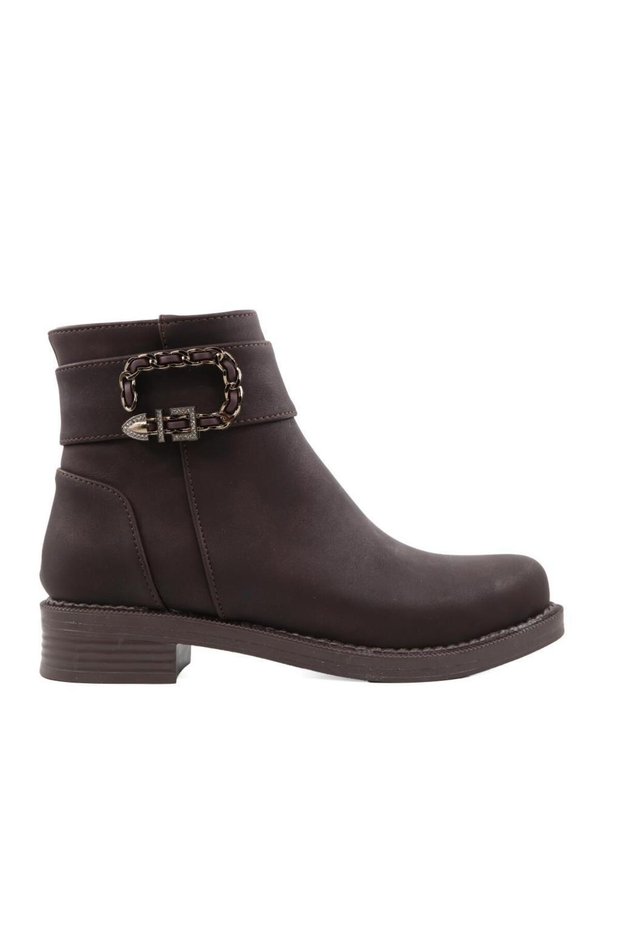 SG050 Coffee-Colored Women's Boots