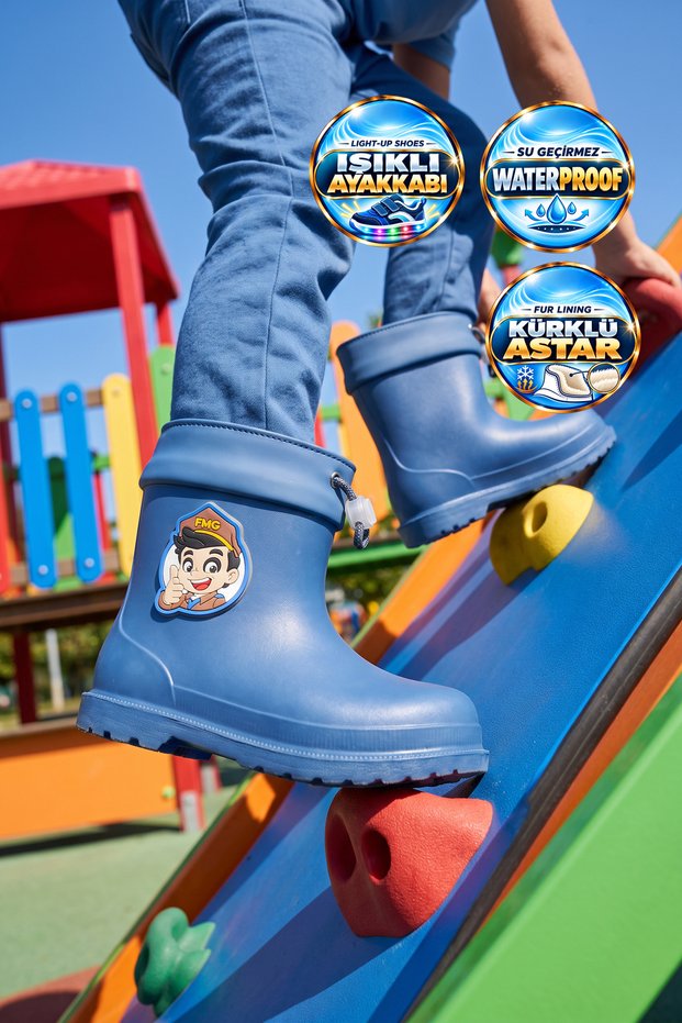 Children's Boots 530 Bebe-Patik Petrol