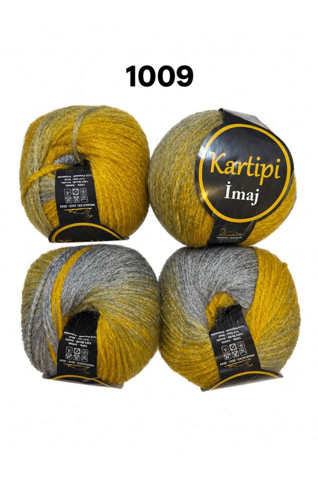 Asena Kramer Hand-Knitting Yarn, 4-Pack (4 × 100 g)
