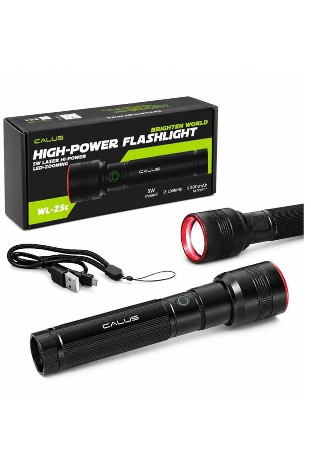 WL-Z5C Rechargeable High-Power Flashlight – Bright, Portable Light for Outdoor Adventures