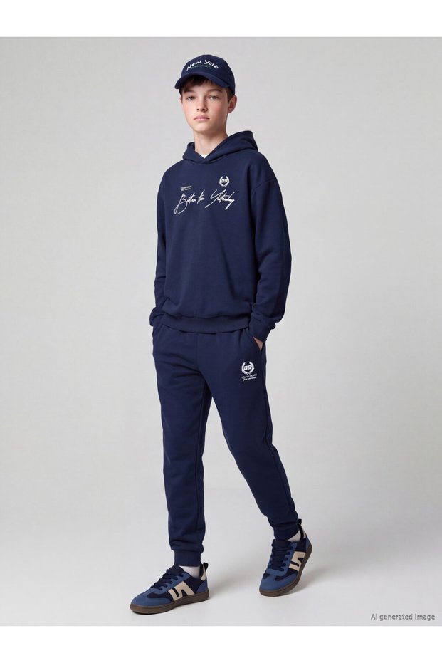Trendy Picks from Kübra Butik: Printed Boys' Jogger Sweatpants