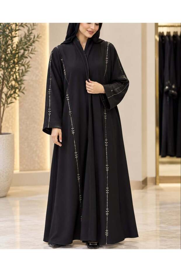 Abaya Karb - Black - 54