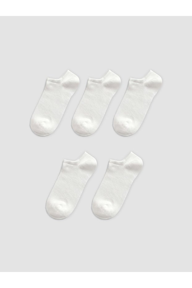 Trendy Picks from Kübra Butik: Women's Sneaker Socks, Pack of 5