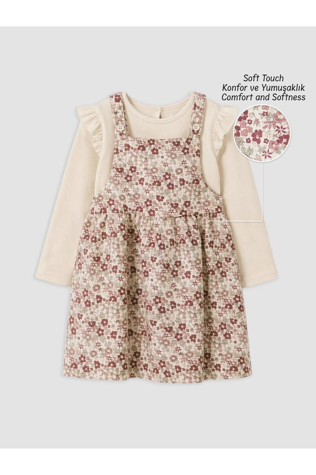 Trendy Picks from Kübra Butik: Ruffled Floral Girl's Dress