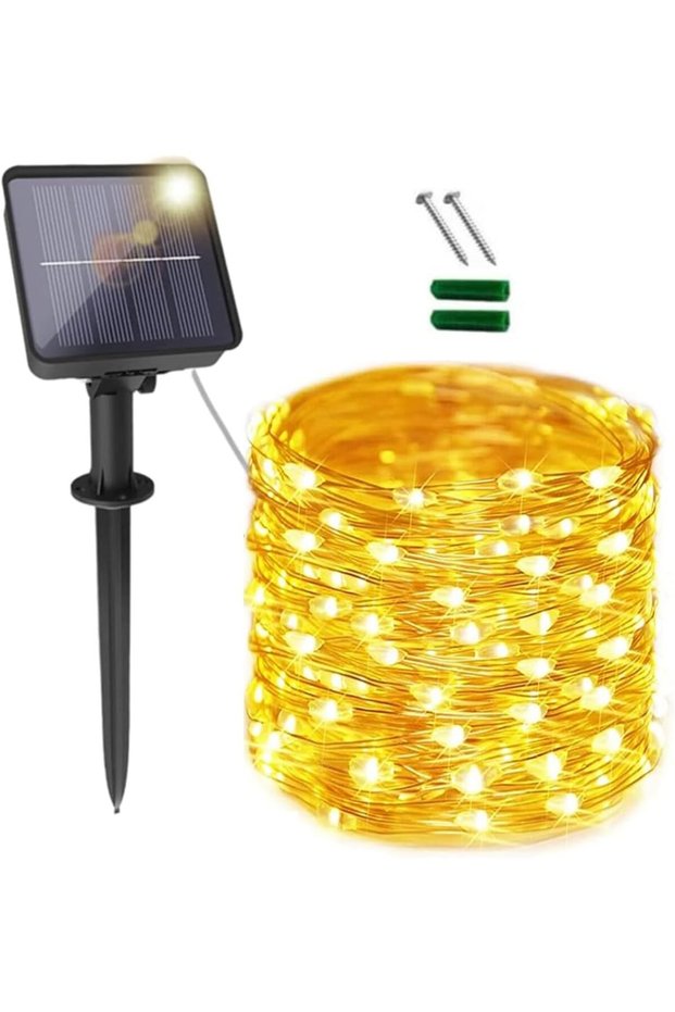 Solar Fairy Lights Outdoor 20m 200 LED