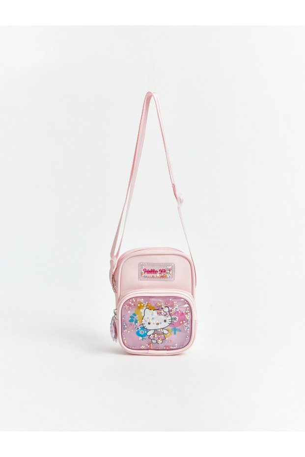 Peak New Season Pink Printed Girls' Shoulder Bag