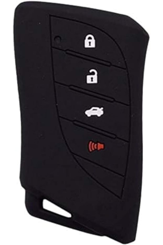Silicon Car Key Cover for Lexus - Black