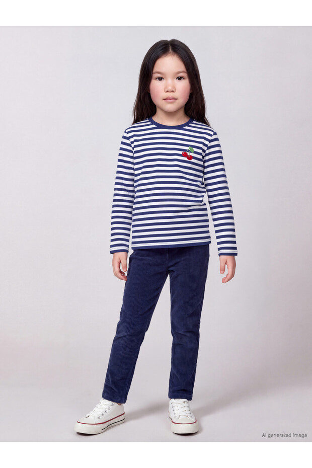 Timeless Clothing & Timeless Choices Girls' Velvet Leggings with Drawstring Waist
