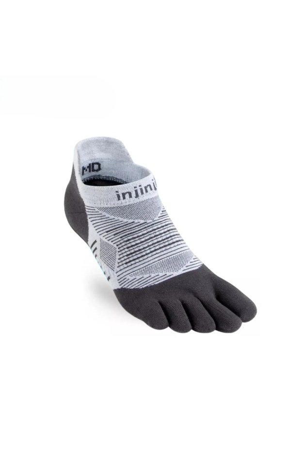 Socks Toe Running under the Heel Coolmax - S - White