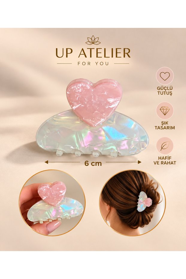 Mother-of-pearl bone hairpin buckle