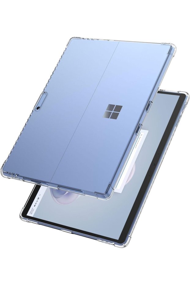 compatible with Microsoft Surface Pro 13 Case Clear 13 inch 2026 Tablet Cover, Shockproof Impact Res