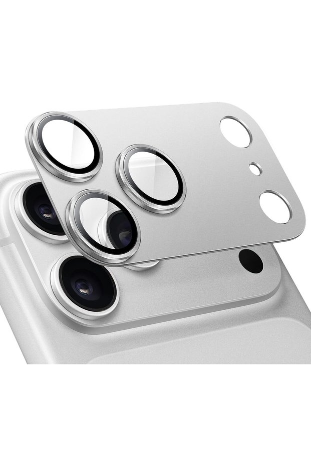 Camera Lens Protector for iPhone 18 Pro, 1-Pack, Silver