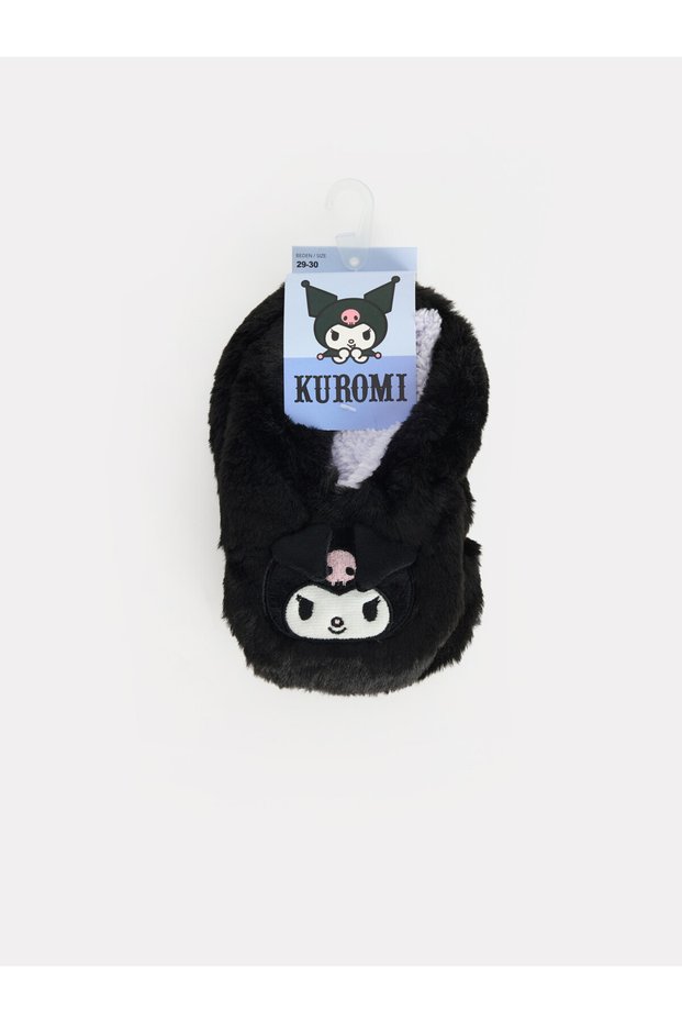 Girls' House Slippers with Kuromi Figure from Freezen Store