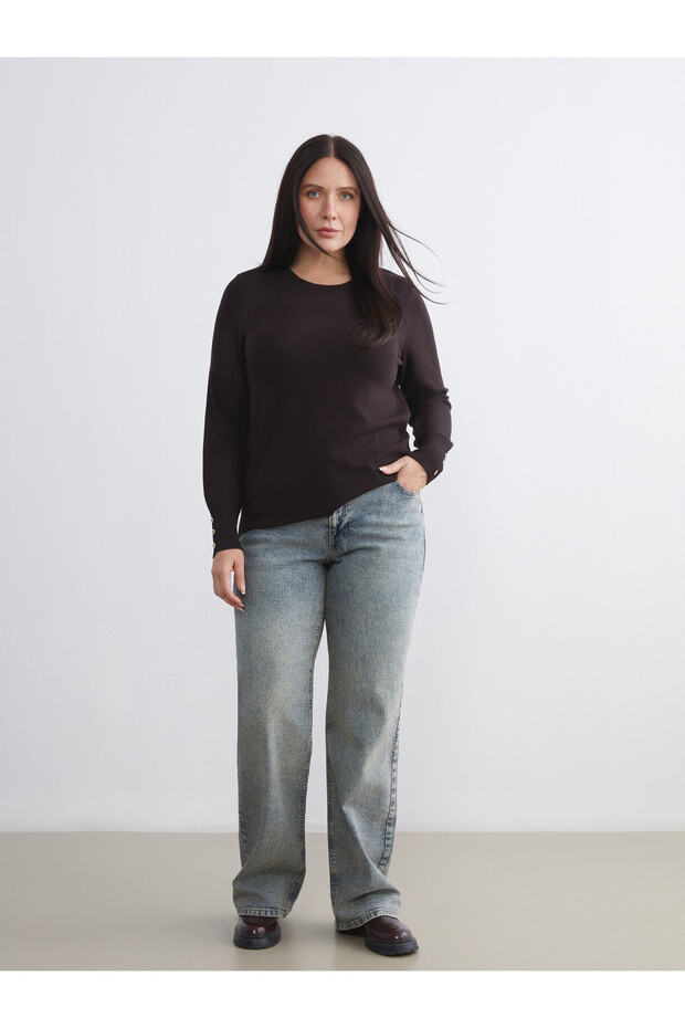 LCW Jeans Indigo Denim Straight-Leg & Regular-Fit Women's Jeans with the ALITA CITY Touch