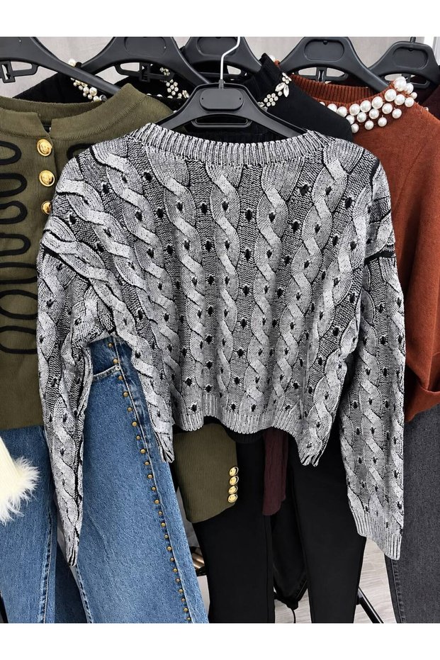 Premium knit blouse