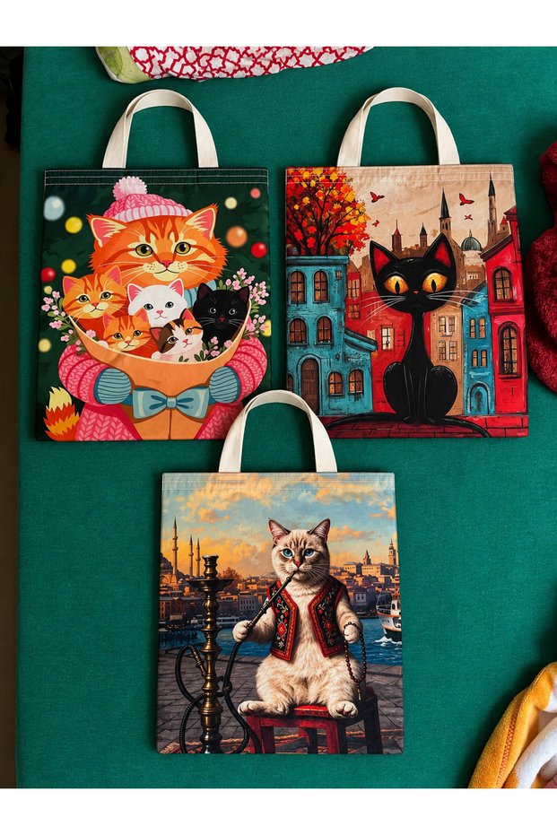 Cat cloth bag