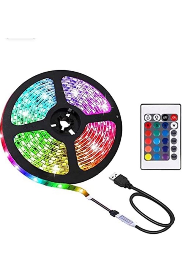 LED Strip Decoration Lighting RGB Waterproof Rope Light (2m, USB)