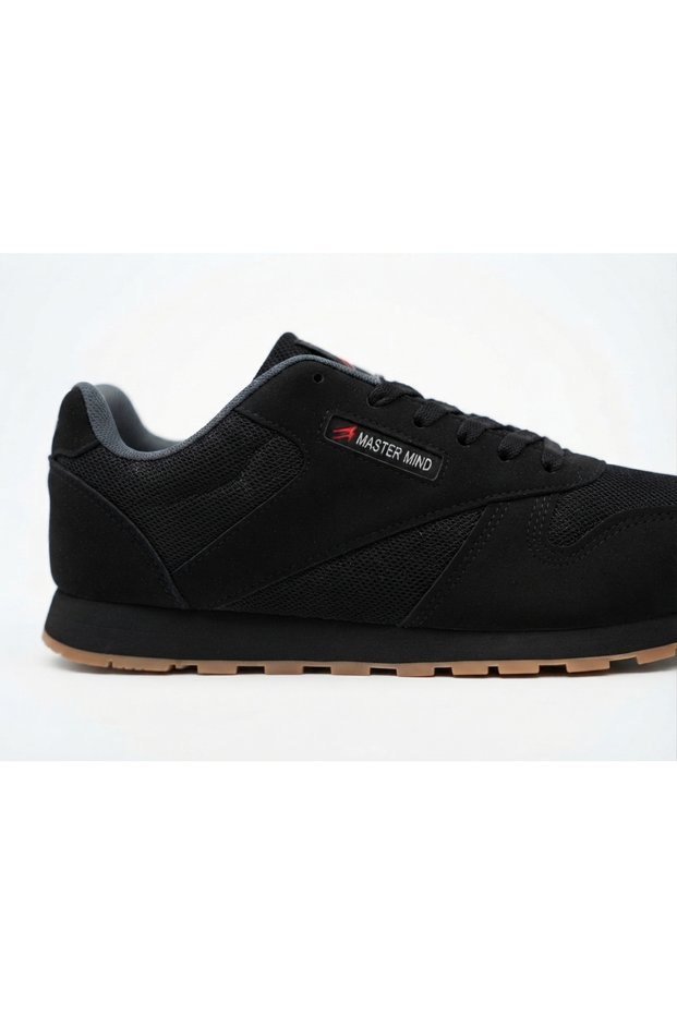 Men's Black Breathable, Comfortable, Soft Sole Brown Sneakers