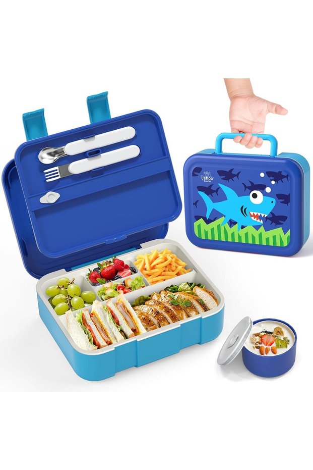 Bento Lunch Box for Kids (Shark)