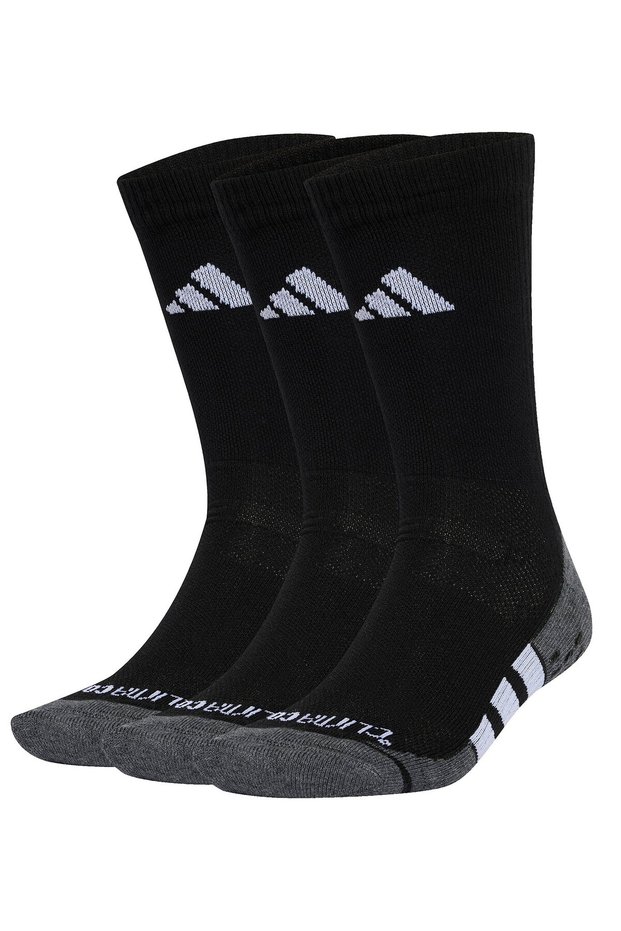 Sports black unisex 3-pack daily sports and walking socks, supportive tennis socks.