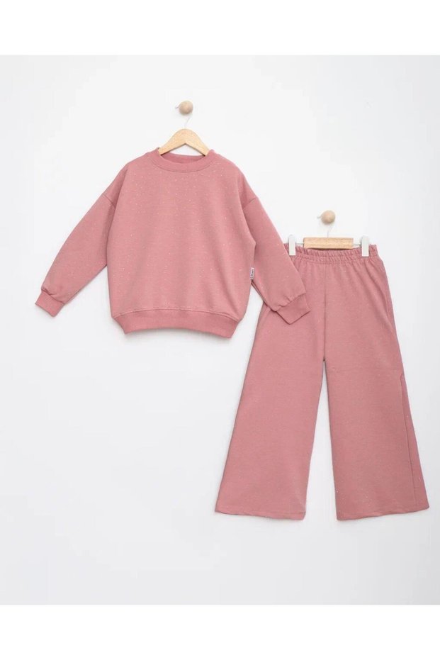 STONE-PRINTED 2-PIECE SEASONAL GIRLS' SET