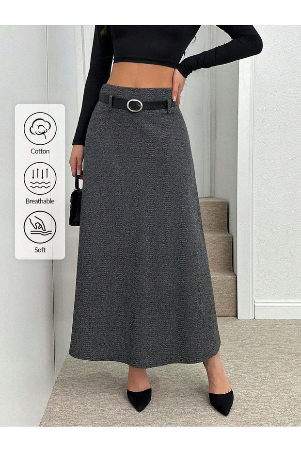 Skirt, gray