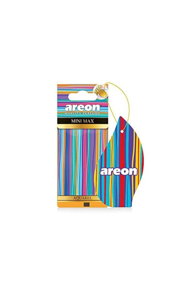Mini Max Car Air Freshener, Aquarel - Compact Long Lasting Fragrance for Car, Home and Office
