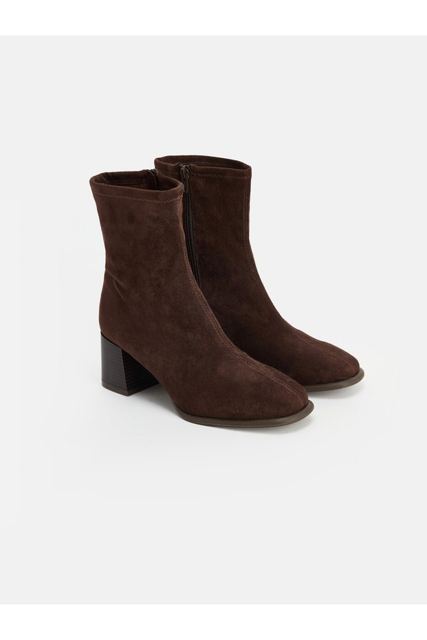 Zip-Up Suede Ankle Boots for Women from UZG STORE for Style-Conscious Women