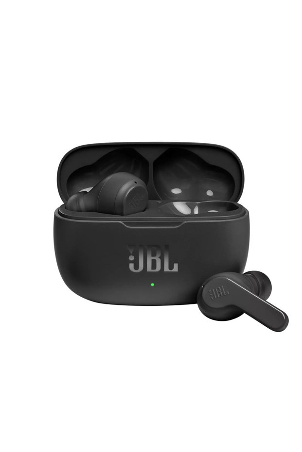 JBL سماعات أذن لاسلكية بلوتوث أسود - Wave 200 TWS