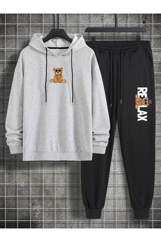 Hooded Sweatsuit Set 99