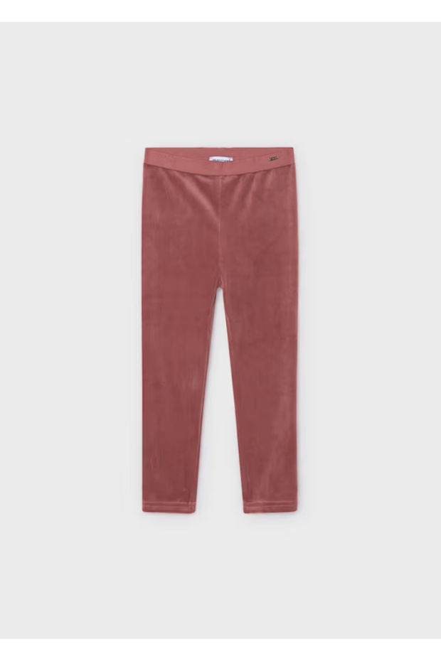 Girls' velvet-style leggings 712