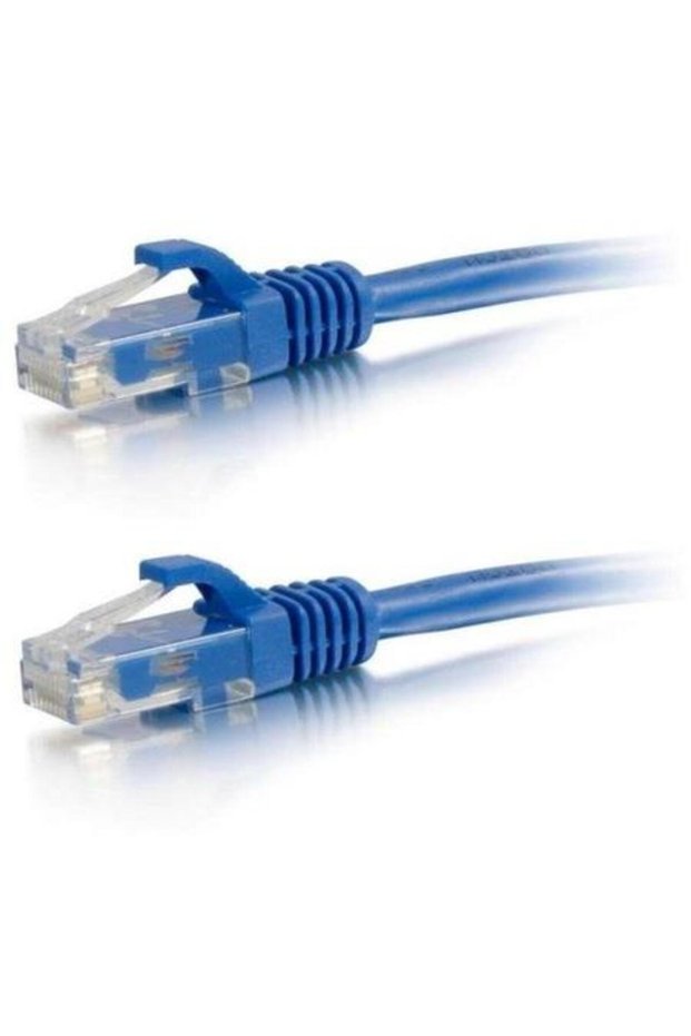02R45R45C6Uj1Bu0.3A Cat6 Utp Lszh Copper 0.30 Meters Blue Patch Cord