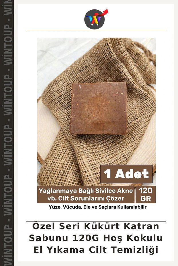 Special Edition Sulfur Tar Soap 120G—Fragrant Hand Wash and Skin Cleanser
