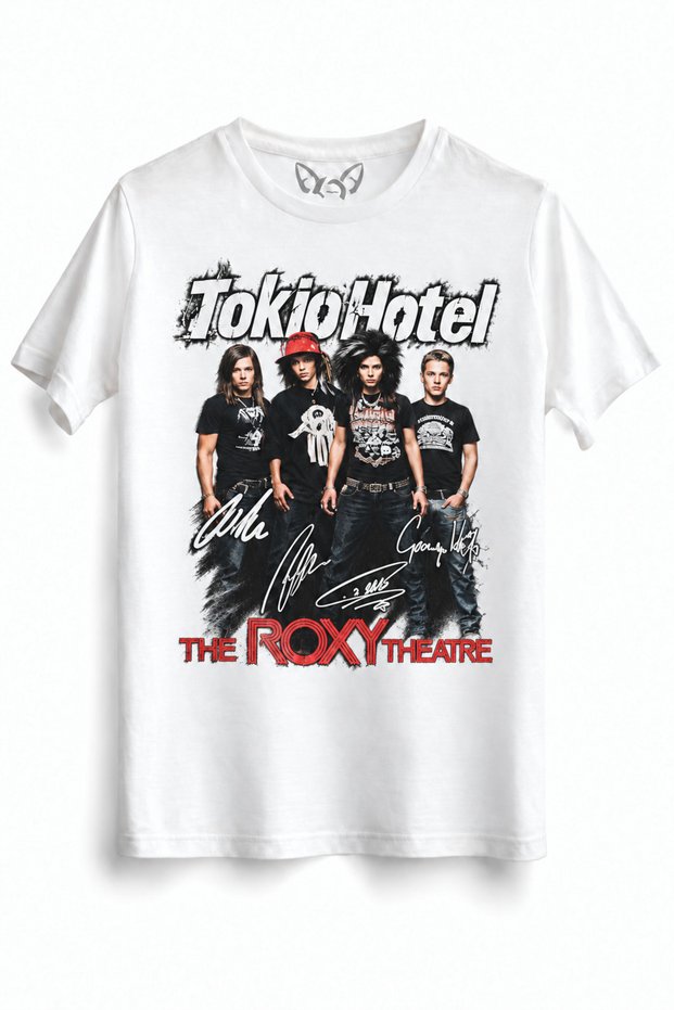 Tokio Hotel The Roxy Theatre DTG-Printed T-Shirt