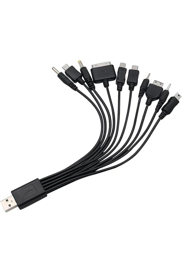 10 in 1 Multi Charging Cable Universal USB Charging Cable Universal Multiple Charging Cord C