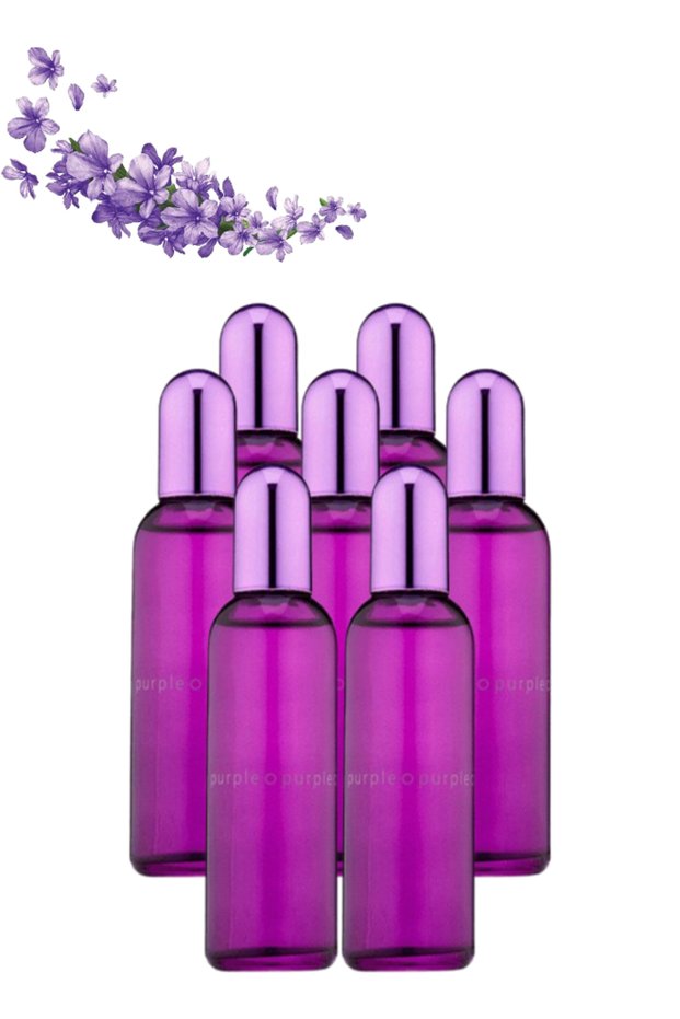 7 قطع عطر بنفسجي 100 مل
