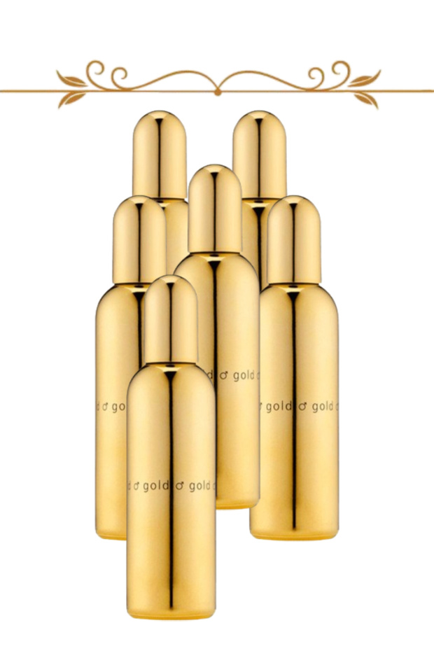 6 قطع عطر ذهبي 100 مل