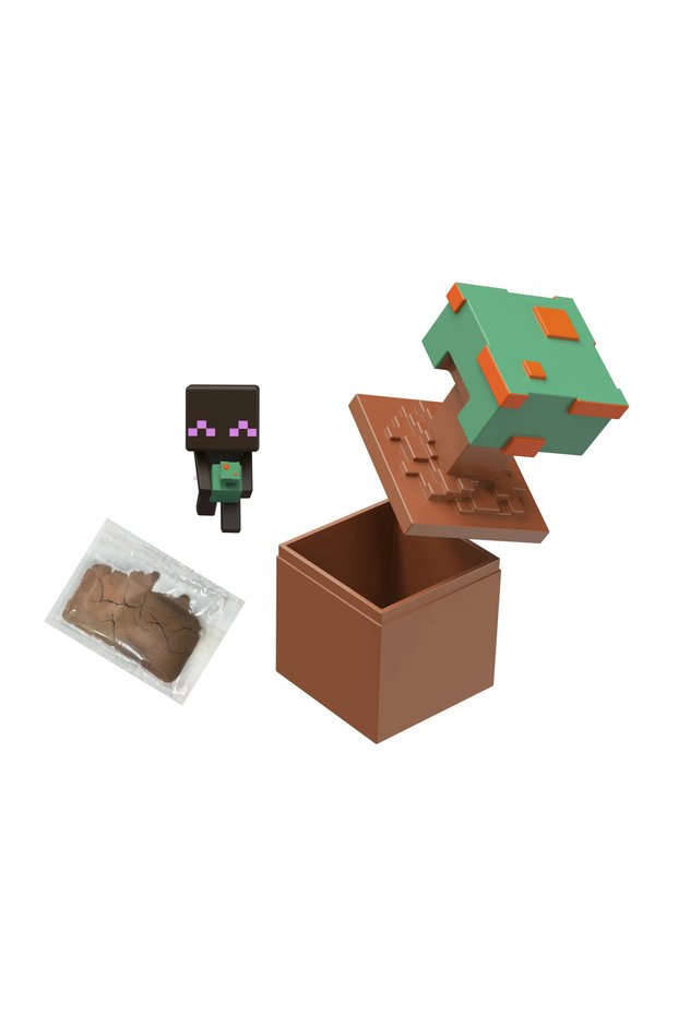 Minecraft mini mode set explorare miniera verde