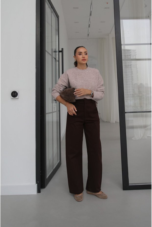 Bitter Coffee Barrel Pants