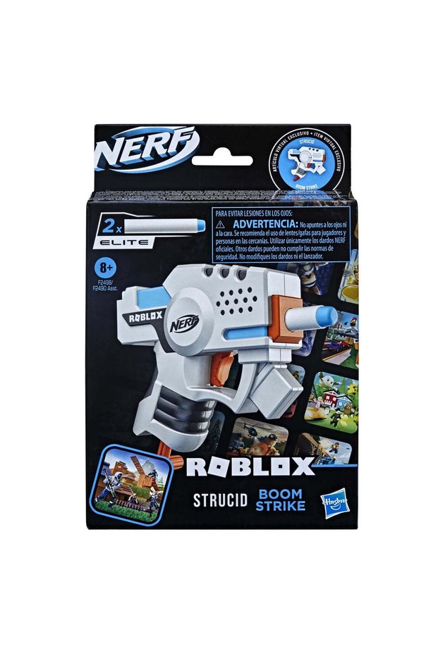 Blaster Nerf Roblox microshots Strucid Boom Strike
