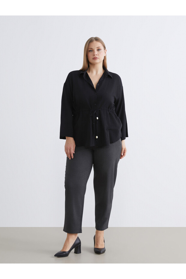 Soulife Anthracite Straight Standard & Regular Straight-Leg Women's Pants—The ALITA CITY Difference