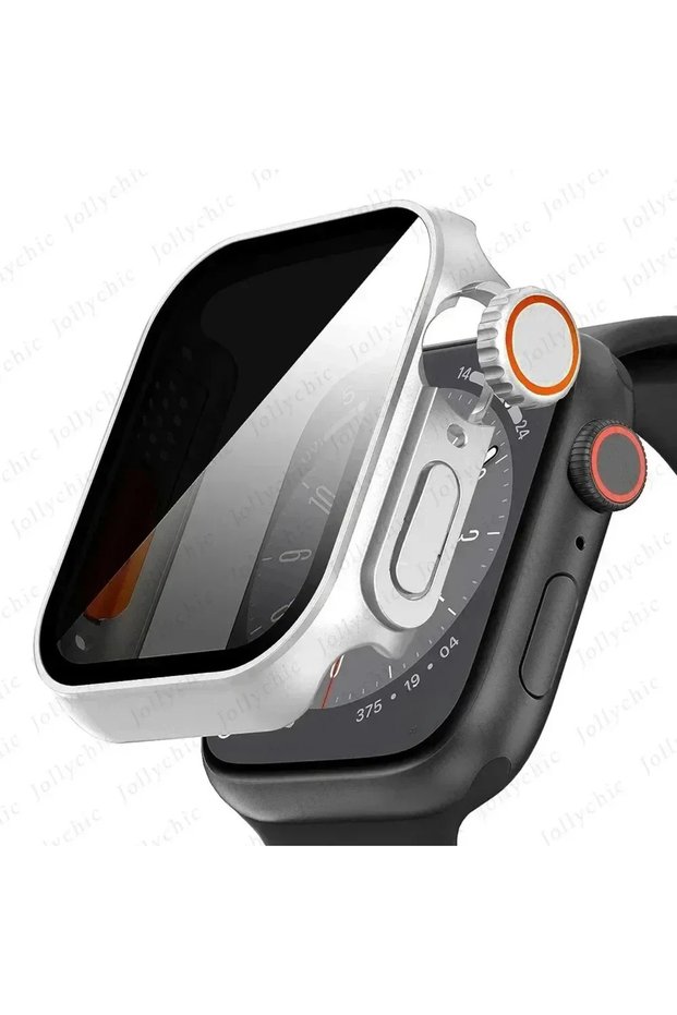 Series 789 45mm Silver Case For apple watch Apple Watch Series9/8/7/6/5/4 SE 44 45 41 40mm change to
