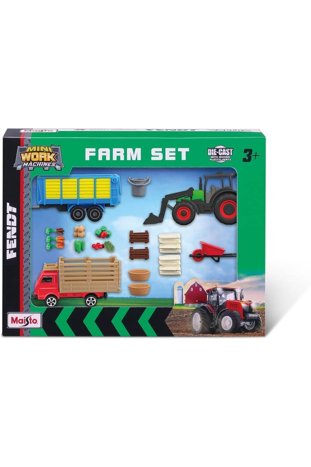 Mini Work Machines Farm Gift Set