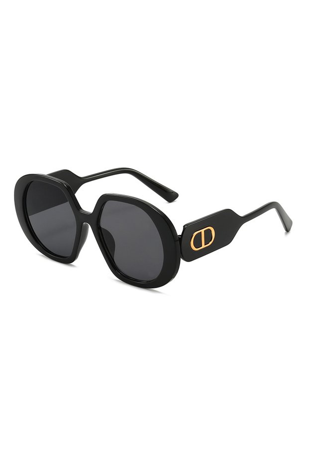 C1 Vintage Women Sunglasses Fashion Classic Oversize Round Frame Sunglass