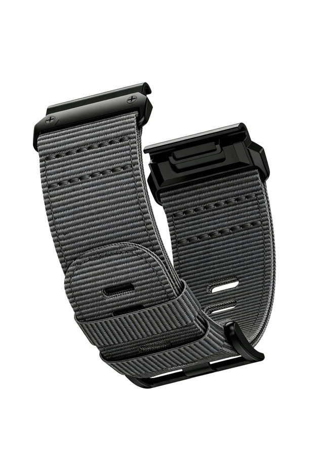 QuickFit 26mm Nylon Grey QuickFit 26mm 22mm Nylon Strap For Garmin Tactix 8 51mm 47mm Sports Band Fo